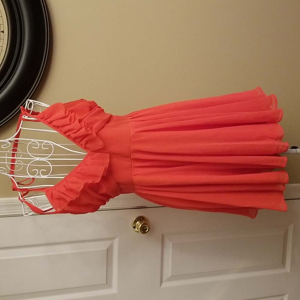 Adorable Lulu's apricot dress